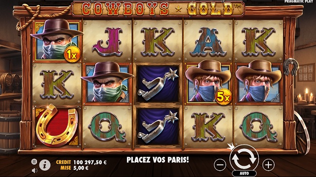 cowboys gold pragmatic play